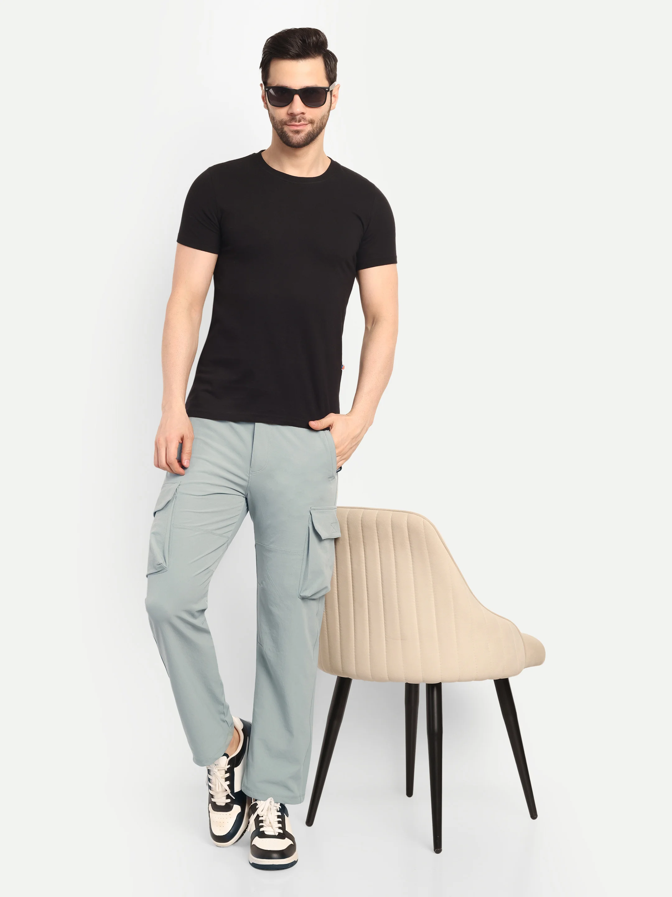 male model ecommerce photography Bottomwear Track Pants & Joggers